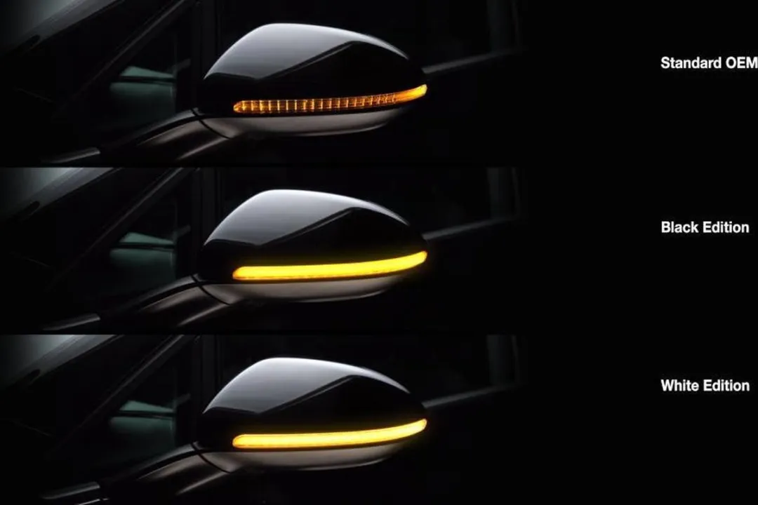 Osram LEDriving Dynamic Spiegelindicator Golf VII Touran II - 2 Stuks - Zwart