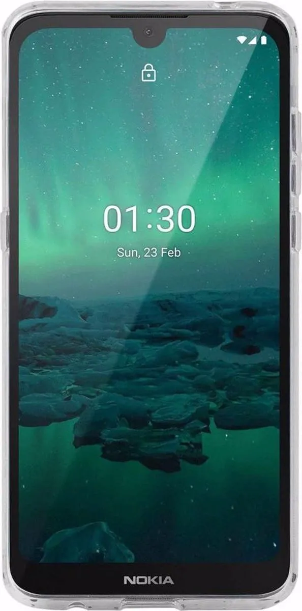 Azuri Hoesje Nokia 1.3 - Transparant