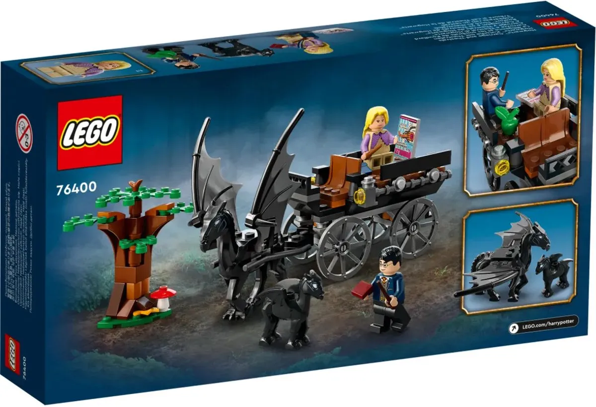 LEGO Harry Potter Zweinstein Rijtuig en Thestralissen 76400