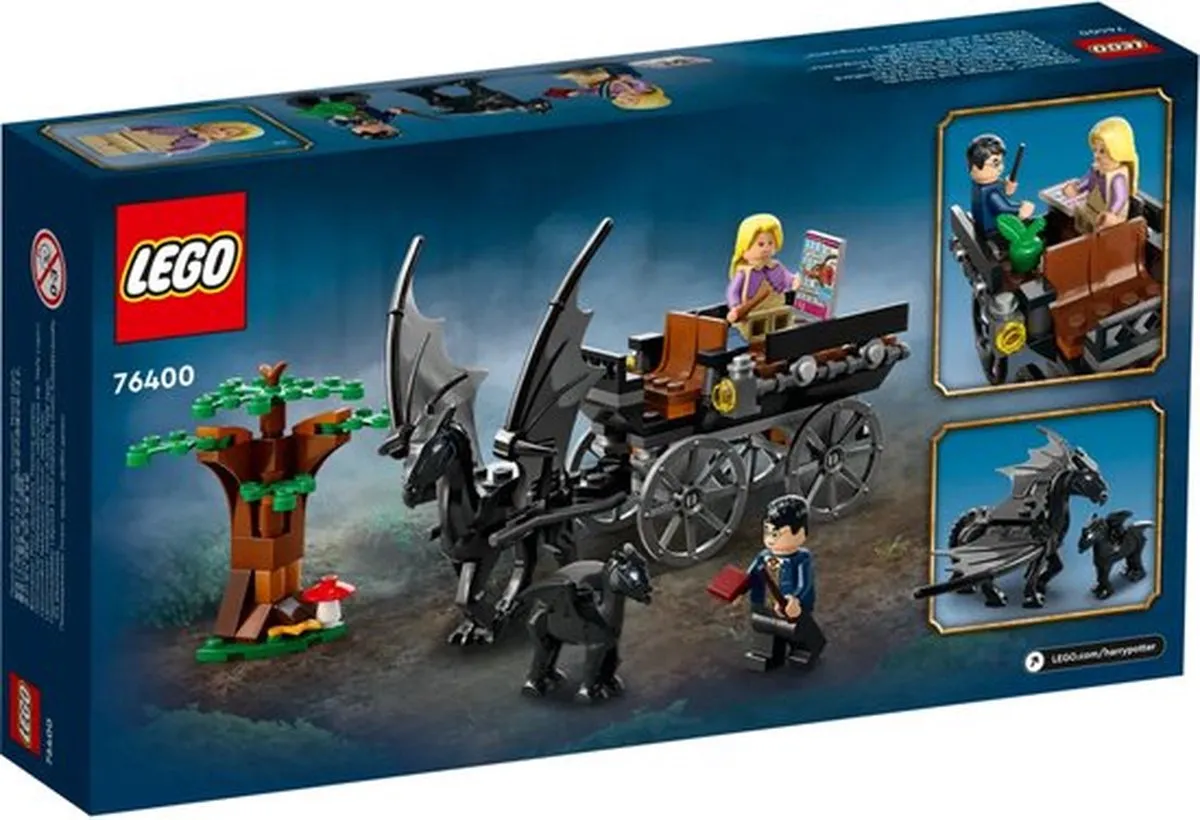 LEGO Harry Potter Zweinstein Rijtuig en Thestralissen 76400