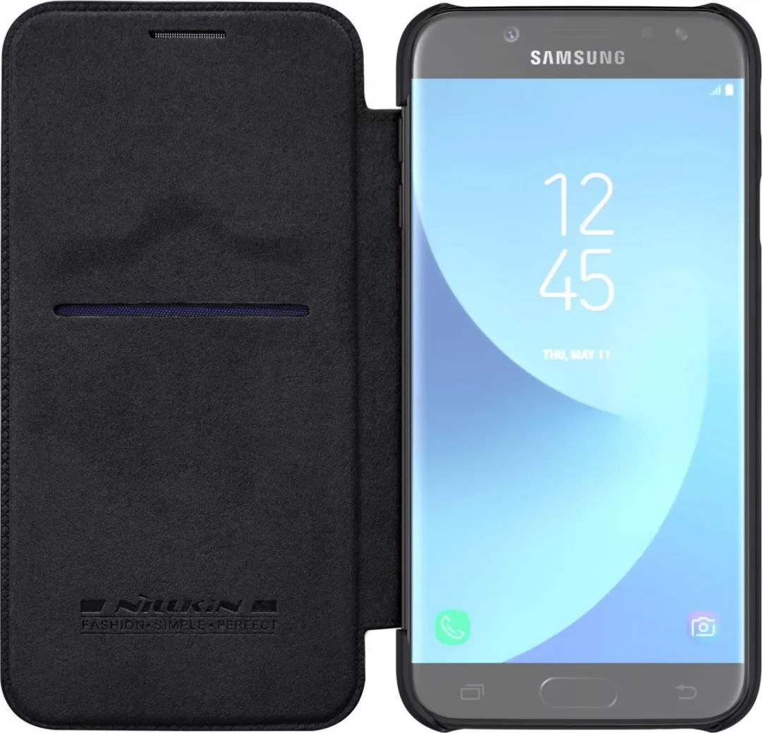 Nillkin Qin Book Case Samsung Galaxy J5 (2017) - Zwart - afbeelding 2 van 6