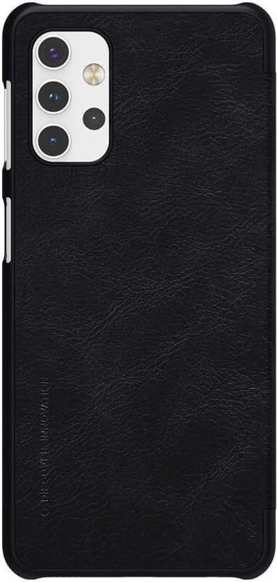Nillkin Qin Series Book Hoesje Samsung Galaxy A32 5G - Zwart - afbeelding 2 van 6