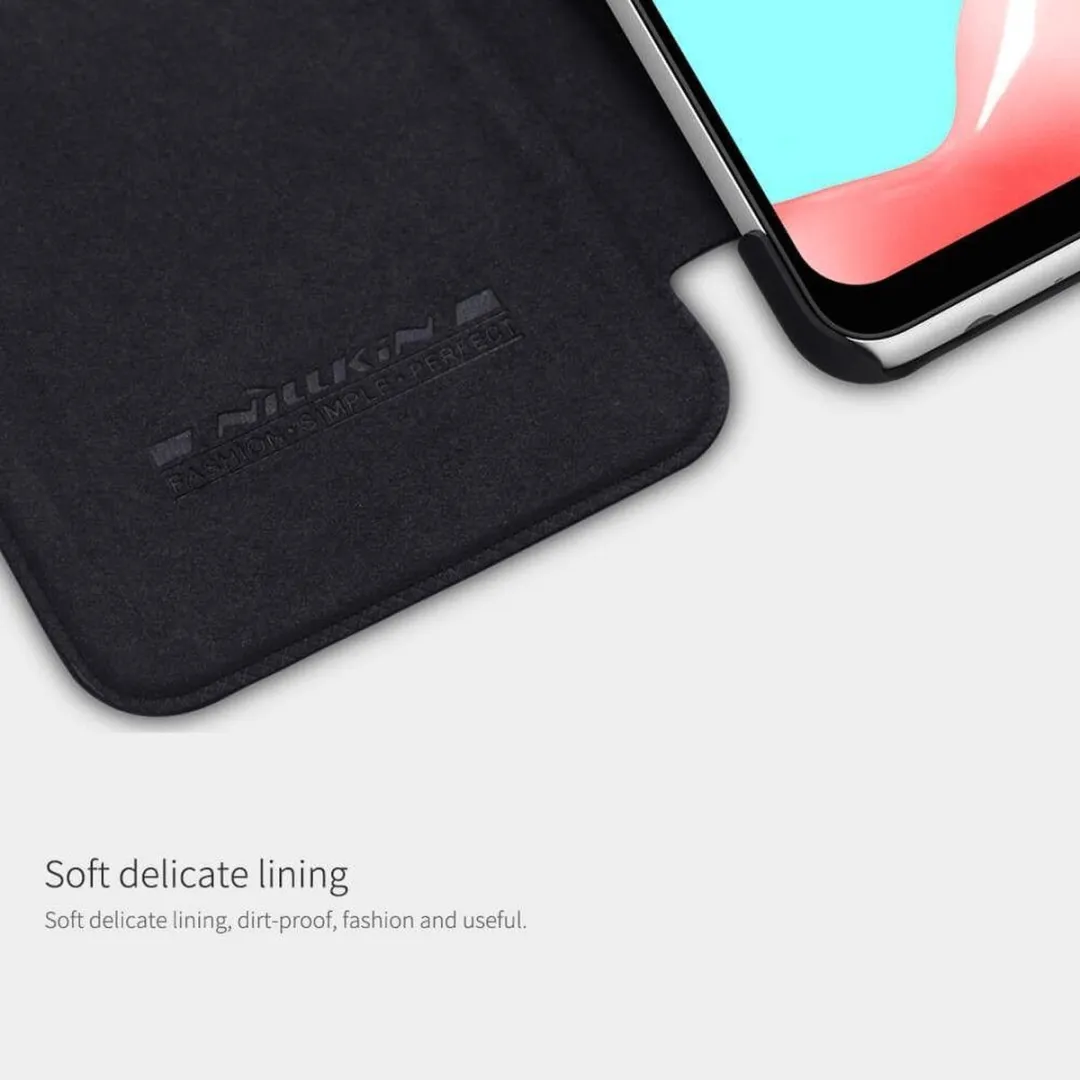 Nillkin Qin Series Book Hoesje Samsung Galaxy A32 5G - Zwart - afbeelding 6 van 6
