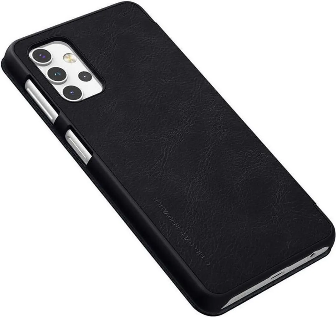 Nillkin Qin Series Book Hoesje Samsung Galaxy A32 5G - Zwart - afbeelding 3 van 6