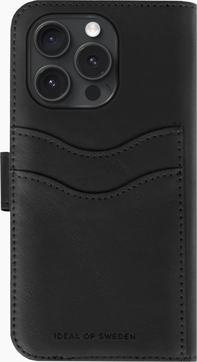iDeal of Sweden Magnet Wallet+ MagSafe Black - iPhone 16 Pro Max