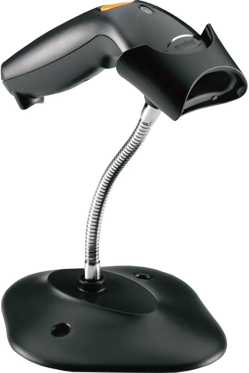 Zebra LS1203 Barcodelezer - Zwart