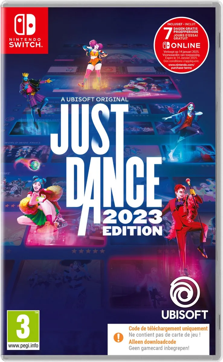 Ubisoft Just Dance 2023 Nintendo Switch - Code in Box