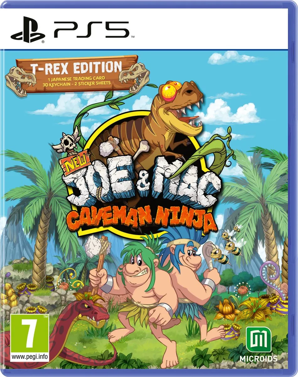 Mindscape New Joe & Mac Caveman Ninja T-Rex Edition PS5