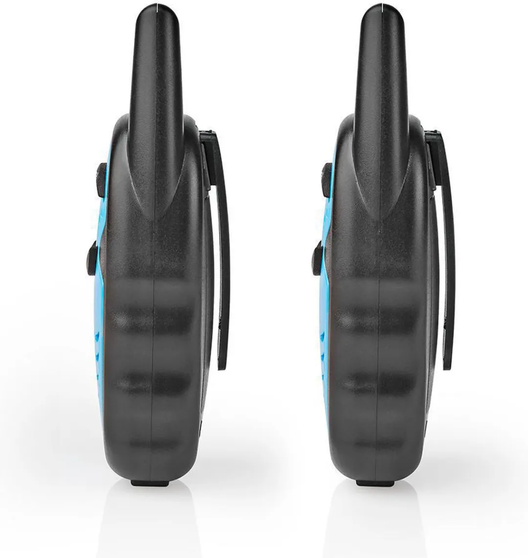 Nedis WLTK0300BU Walkie Talkie - 2 Stuks - Blauw/Zwart