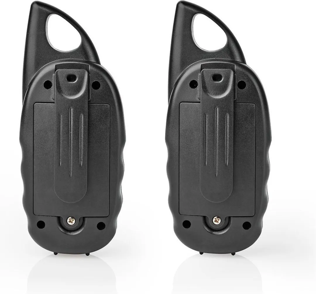 Nedis WLTK0300BU Walkie Talkie - 2 Stuks - Blauw/Zwart