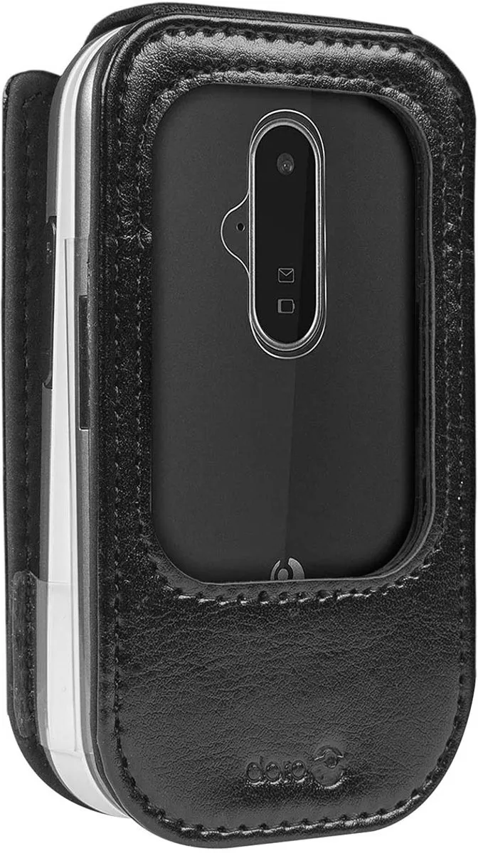 Doro, Foliohoes voor Doro 6040 / 6060 / 7030 / 7080 Antischokleer, Zwart