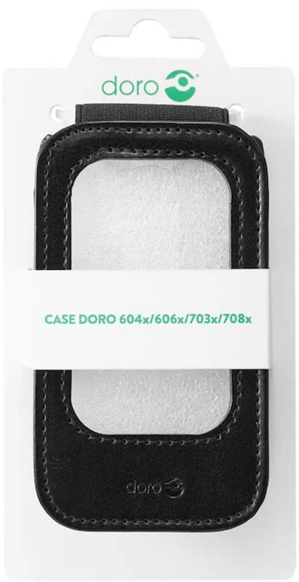 Doro, Foliohoes voor Doro 6040 / 6060 / 7030 / 7080 Antischokleer, Zwart