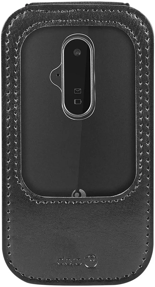 Doro, Foliohoes voor Doro 6040 / 6060 / 7030 / 7080 Antischokleer, Zwart