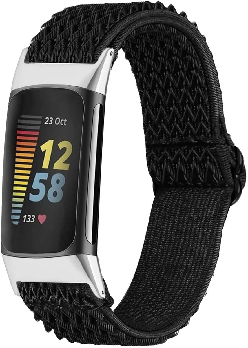 Imoshion Elastisch Nylon Bandje Fitbit Charge 5