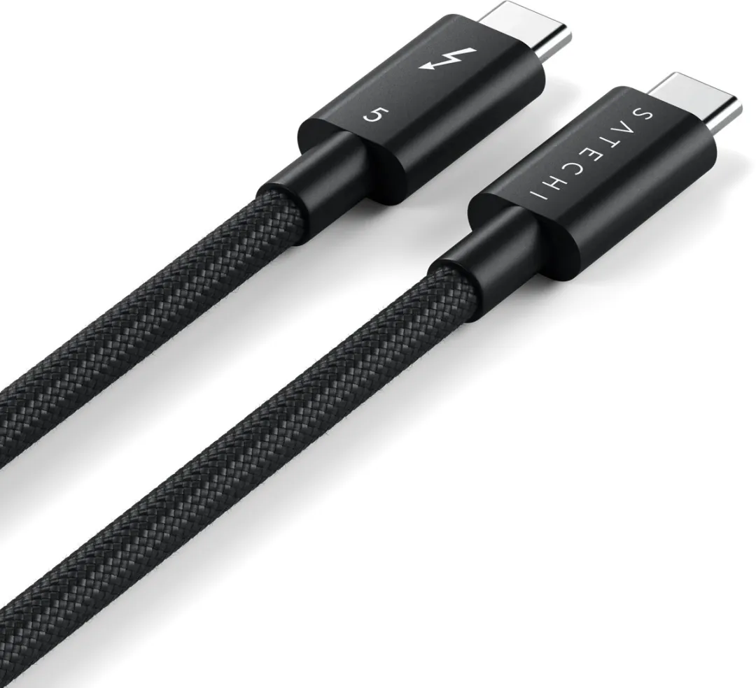 Satechi Thunderbolt 5 Pro ST-YTB5100K Kabel - 80Gbps - Zwart - afbeelding 6 van 6