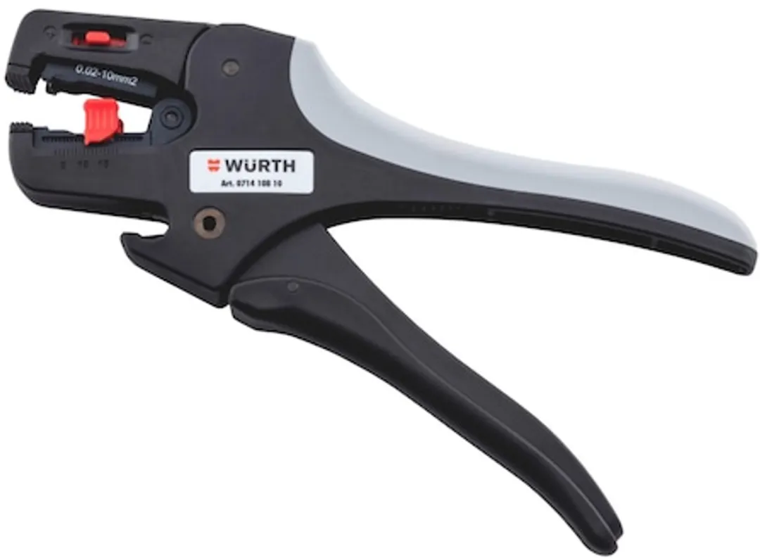 Würth Striptang 2C Handgreep - Verstelbaar - Grijs/Zwart/Rood