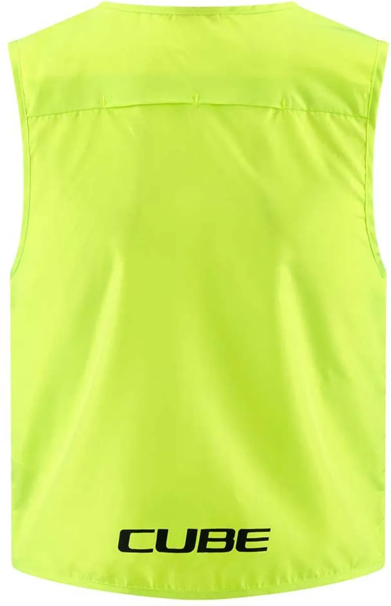 Cube Safety Rookie CMpt Gilet - Geel XL