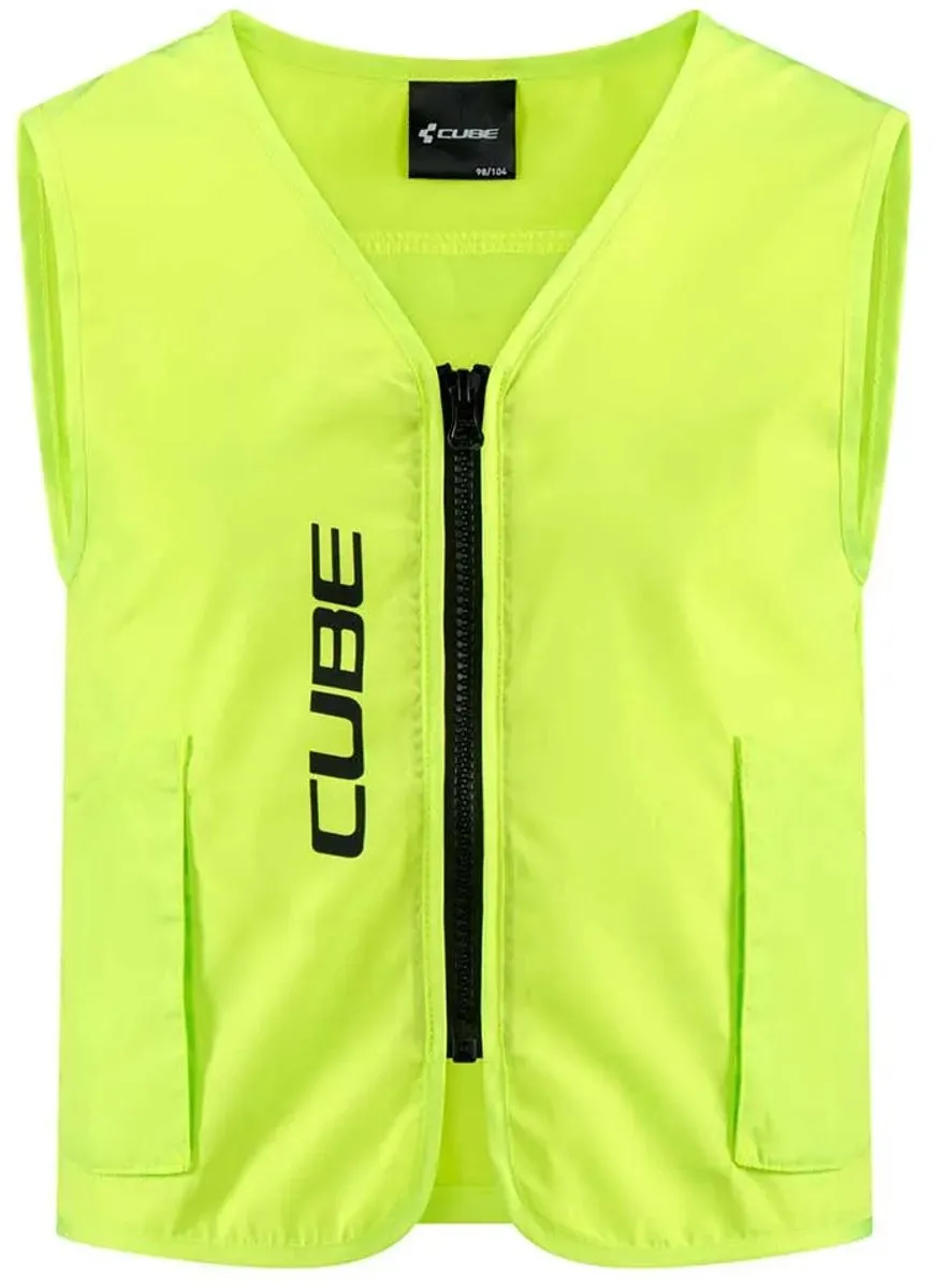 Cube Safety Rookie CMpt Gilet - Geel XL