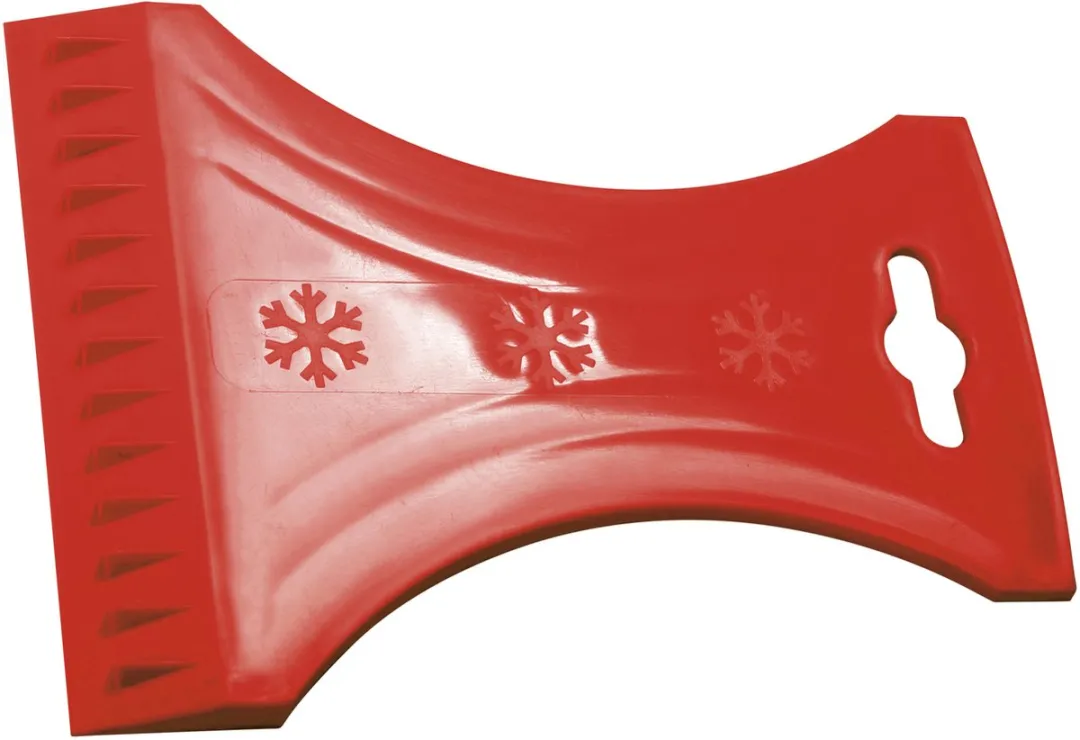 Prosperplast IJskrabber/Ramenkrabber 2x - Rood - 10x13cm
