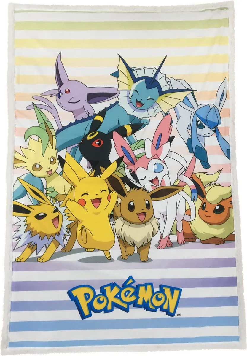 Pokémon Fleecedeken Sherpa