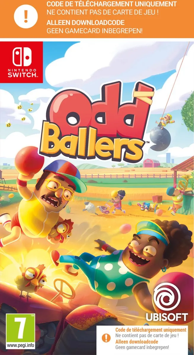 Ubisoft Oddballers Code in a Box Nintendo Switch