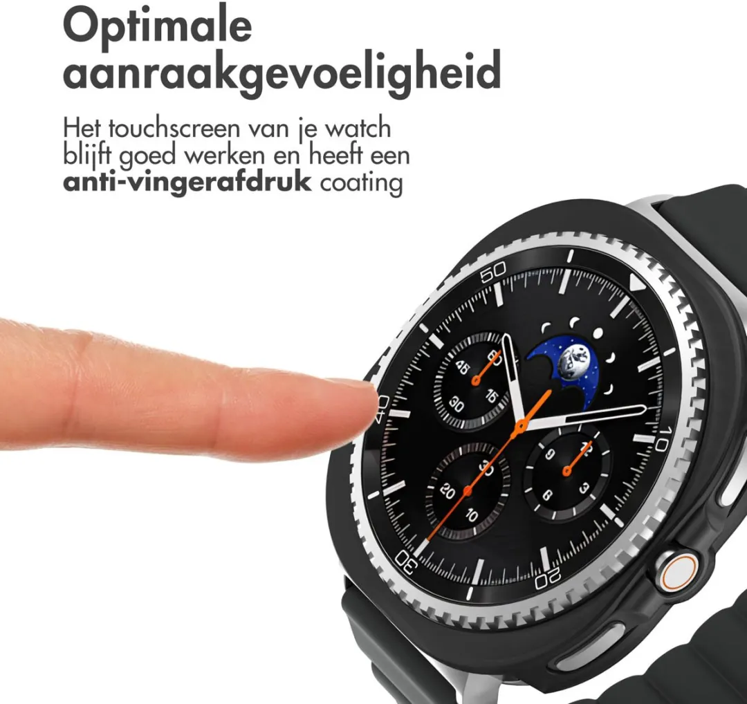 Imoshion Screen Protector Samsung Galaxy Watch 8 Classic 46mm - Zwart