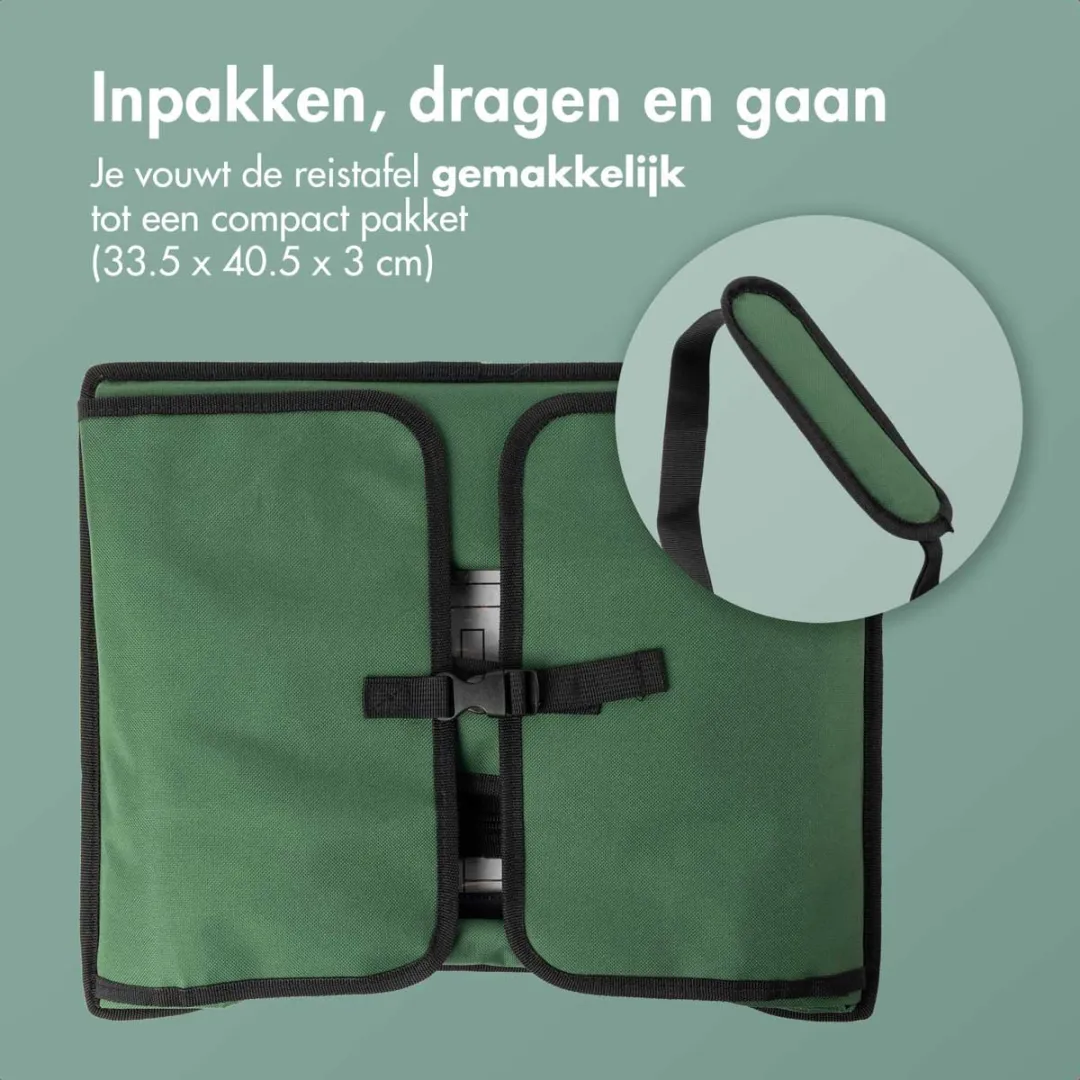 Imoshion Reistafel Groen - Tekentafel met Tablethouder 2 Kleurplaten