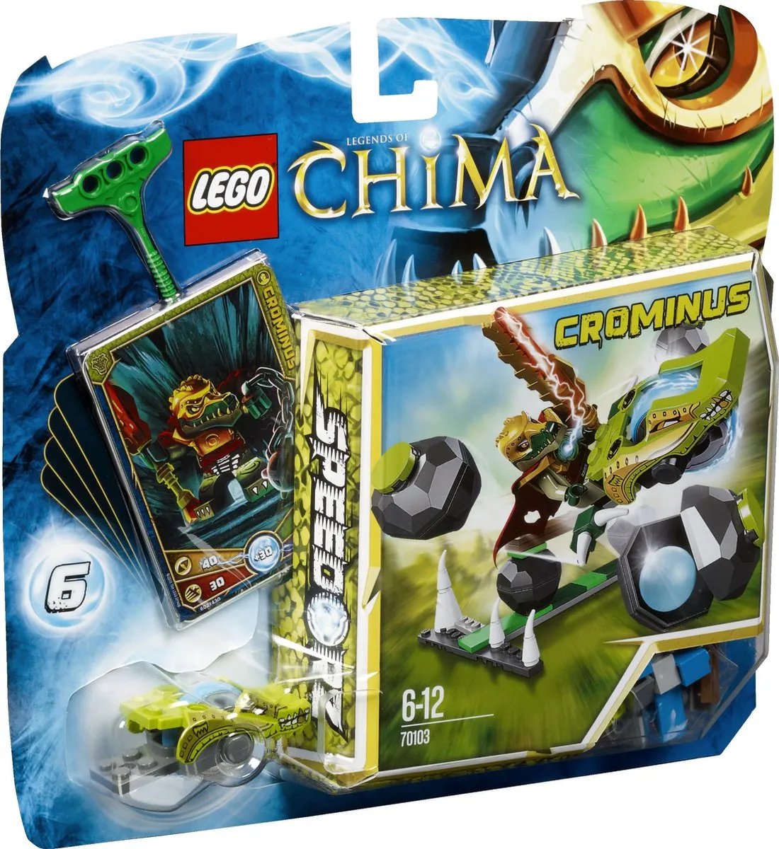 LEGO Chima Bowlen met rotsblokken 70103