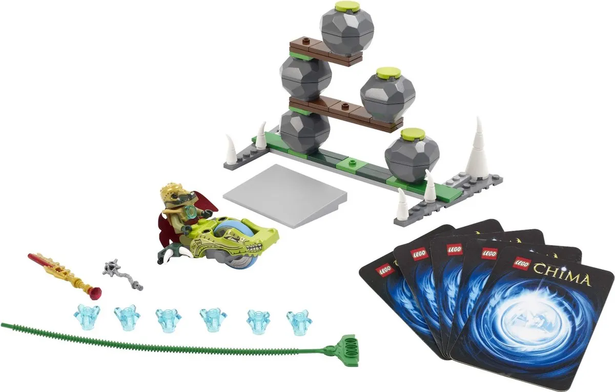 LEGO Chima Bowlen met rotsblokken 70103 - 93 Stukken