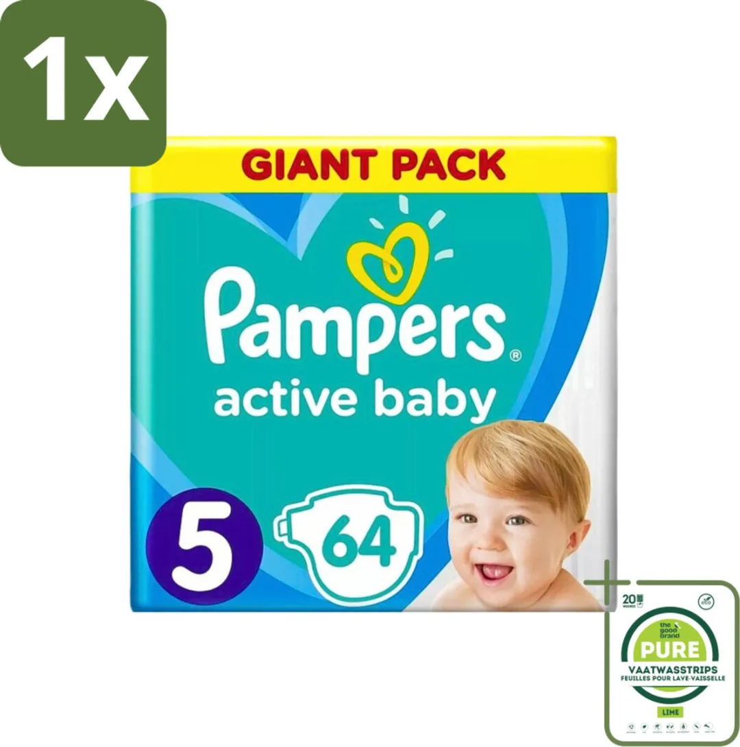 Pampers Active Baby Luiers Maat 5