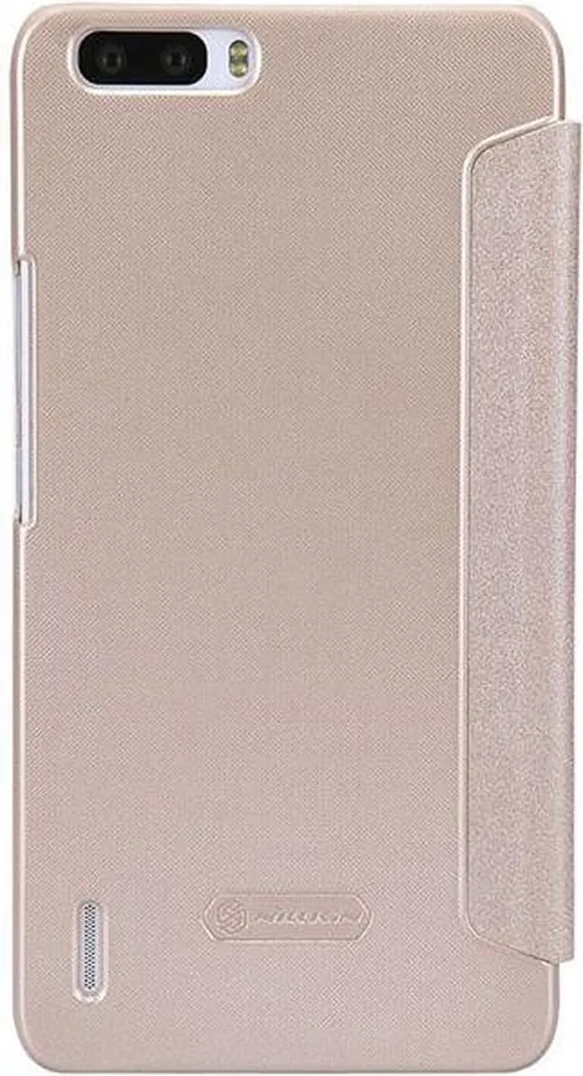 Nillkin Sparkle Series View Window Hoesje - Honor 6 Plus - Goud - afbeelding 2 van 5