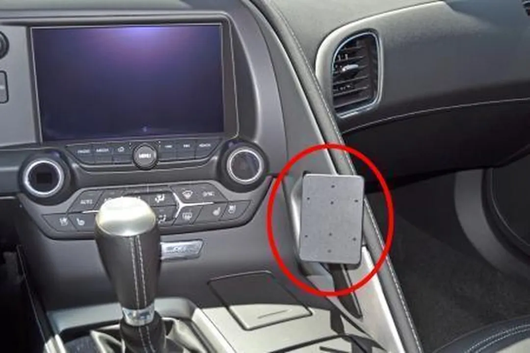 Brodit ProClip Angled Mount Chevrolet Corvette 2014-2019 - Zwart
