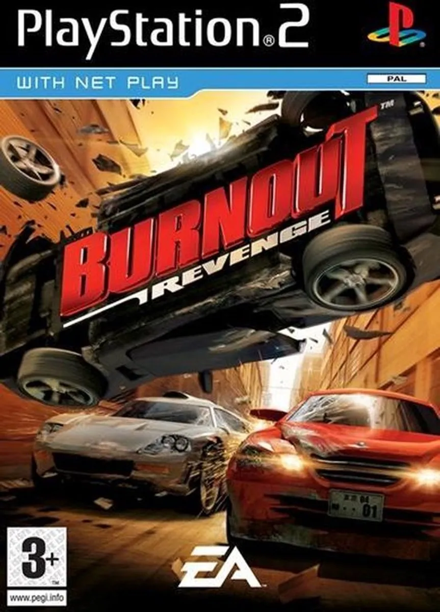 EA Burnout: Rush Hour Revenge PS2 Game