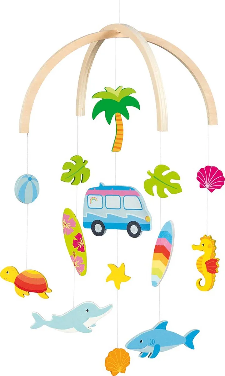 Goki Mobile Surfer Van - Multicolor