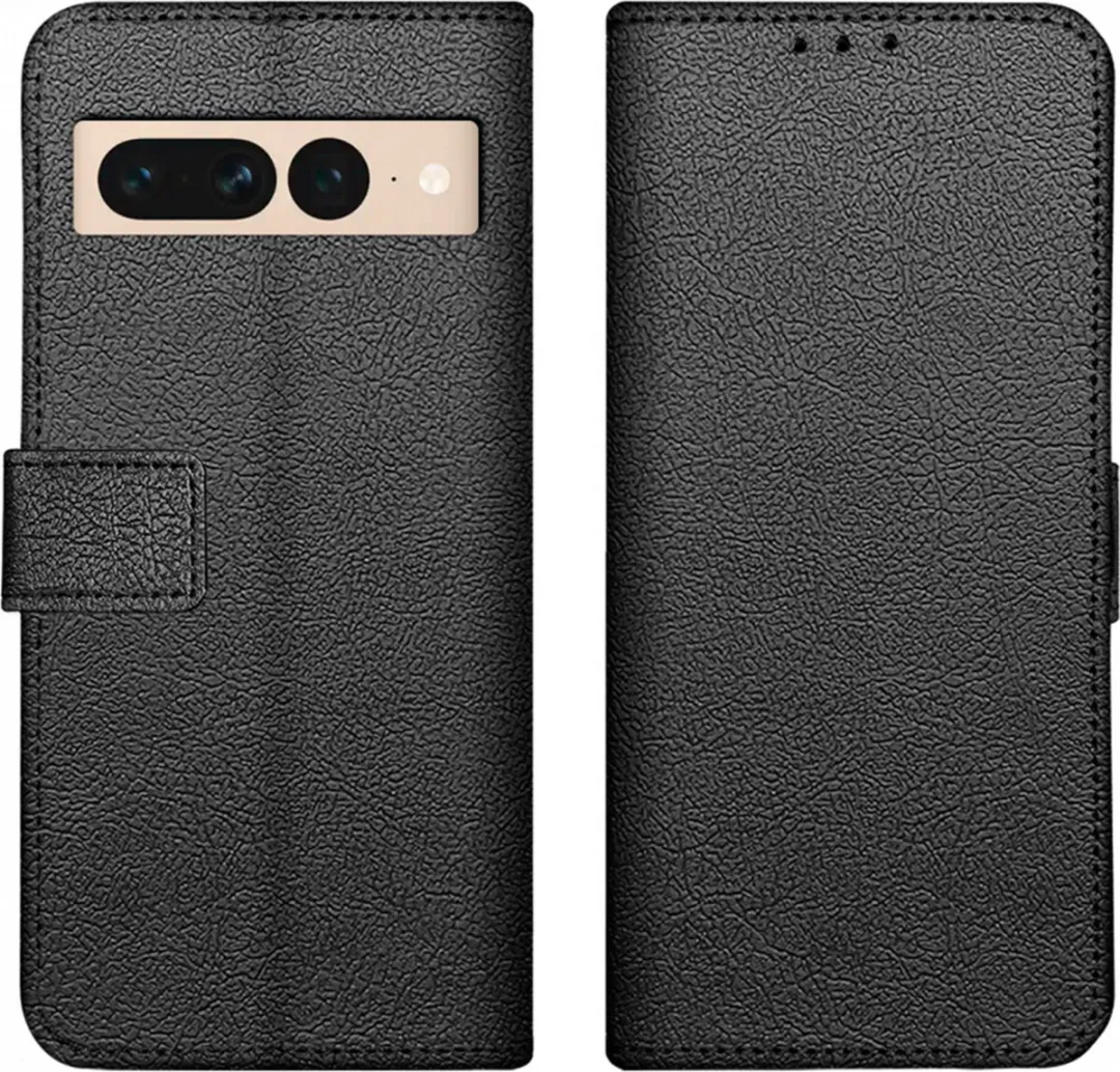 Just in Case Cazy Bookcase Classic 4517855 - Google Pixel 7 Pro Hoesje - Zwart