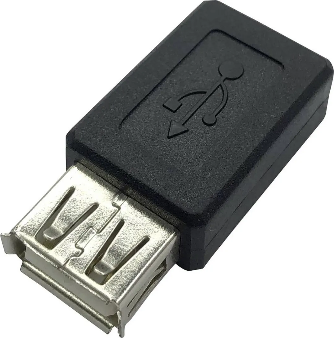 Renkforce RF-2959290 USB 2.0 Adapter - Zwart