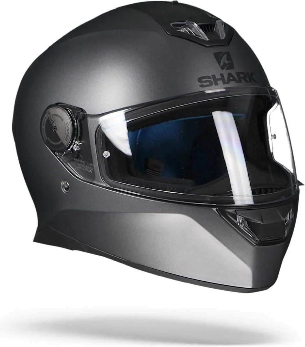 Shark Skwal 2.2 Blank Integraalhelm - Mat Antraciet - XL