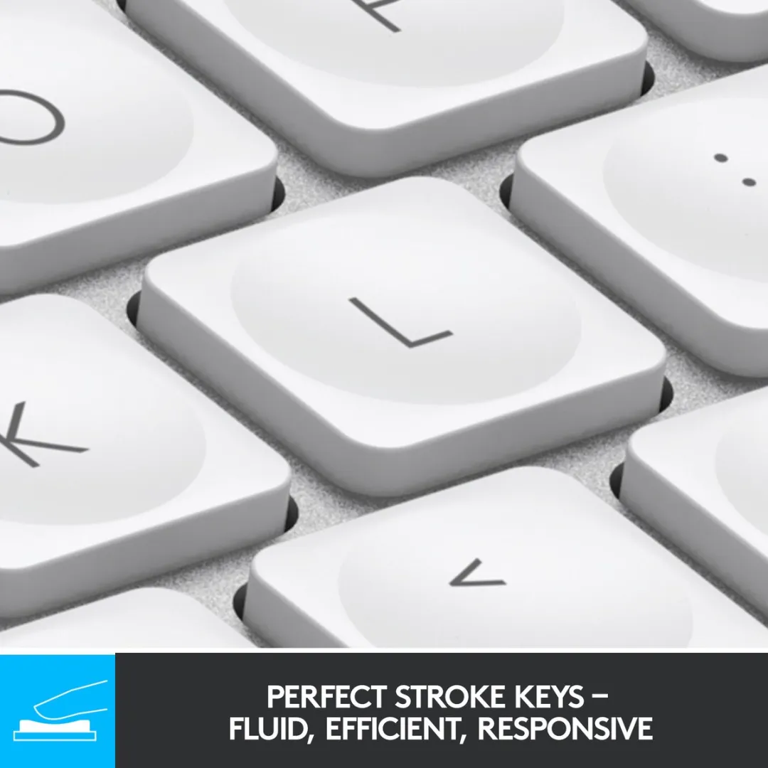 Logitech MX KEYS Mini Toetsenbord - Zilver