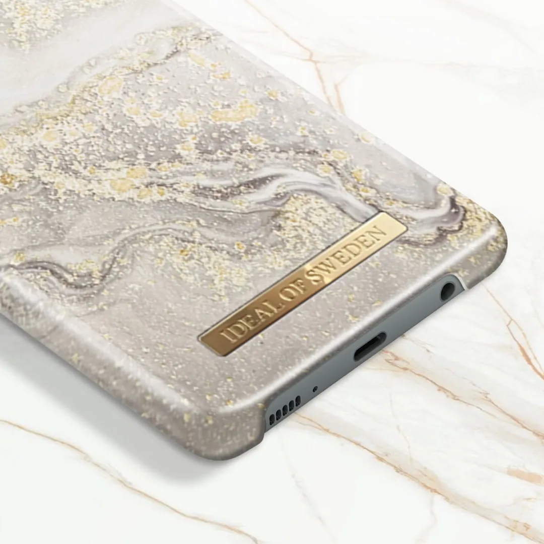 iDeal of Sweden Samsung Galaxy S10e Sparkle Hoesje - Grijs