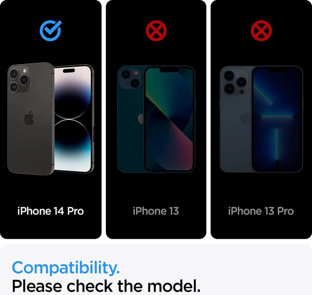 Spigen AlignMaster Full Cover Glas iPhone 14 Pro - 2 Stuks - afbeelding 6 van 6