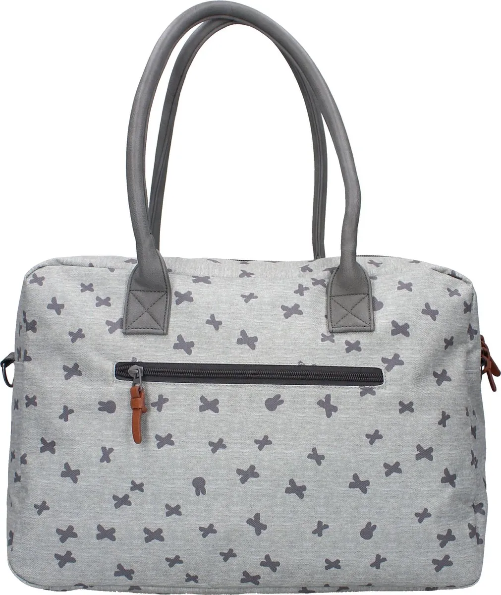 Nijntje Miffy Chase Your Dreams Luiertas - Lichtgrijs 40x28x16cm - afbeelding 6 van 6