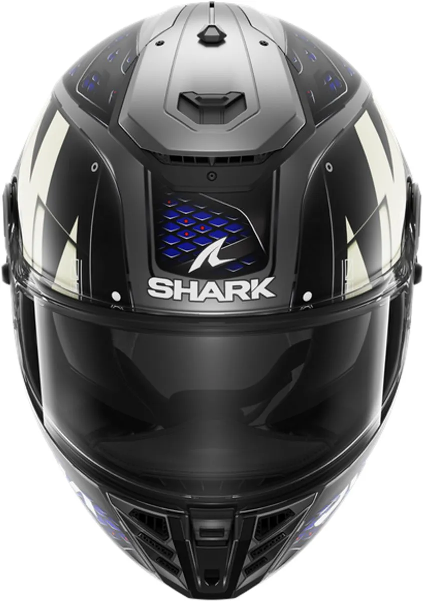Shark Spartan RS Stingrey Integraalhelm - L - Antraciet/Blauw