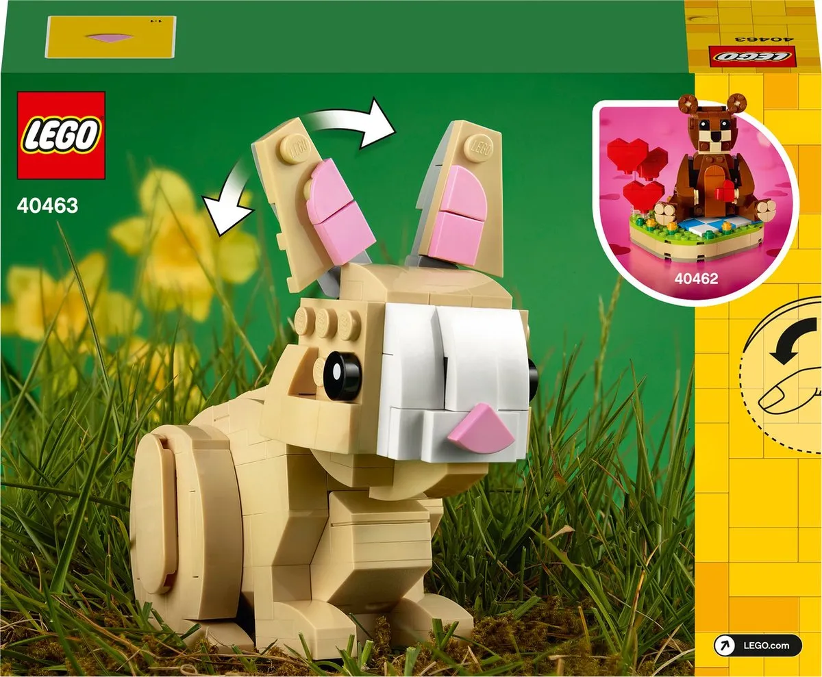LEGO 40463 Paashaas - 293 Stukken - Multikleur