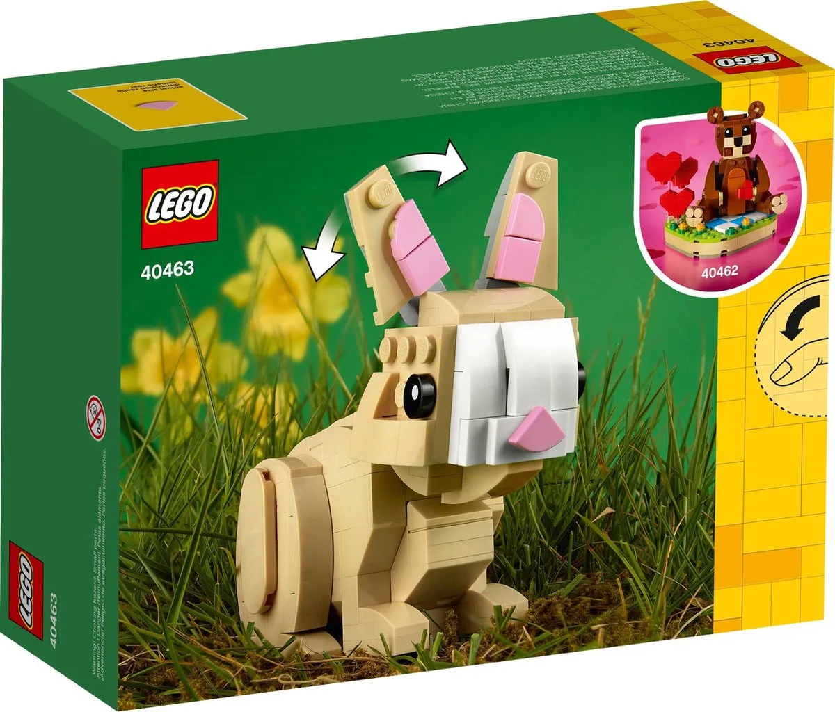 LEGO 40463 Paashaas - 293 Stukken - Multikleur