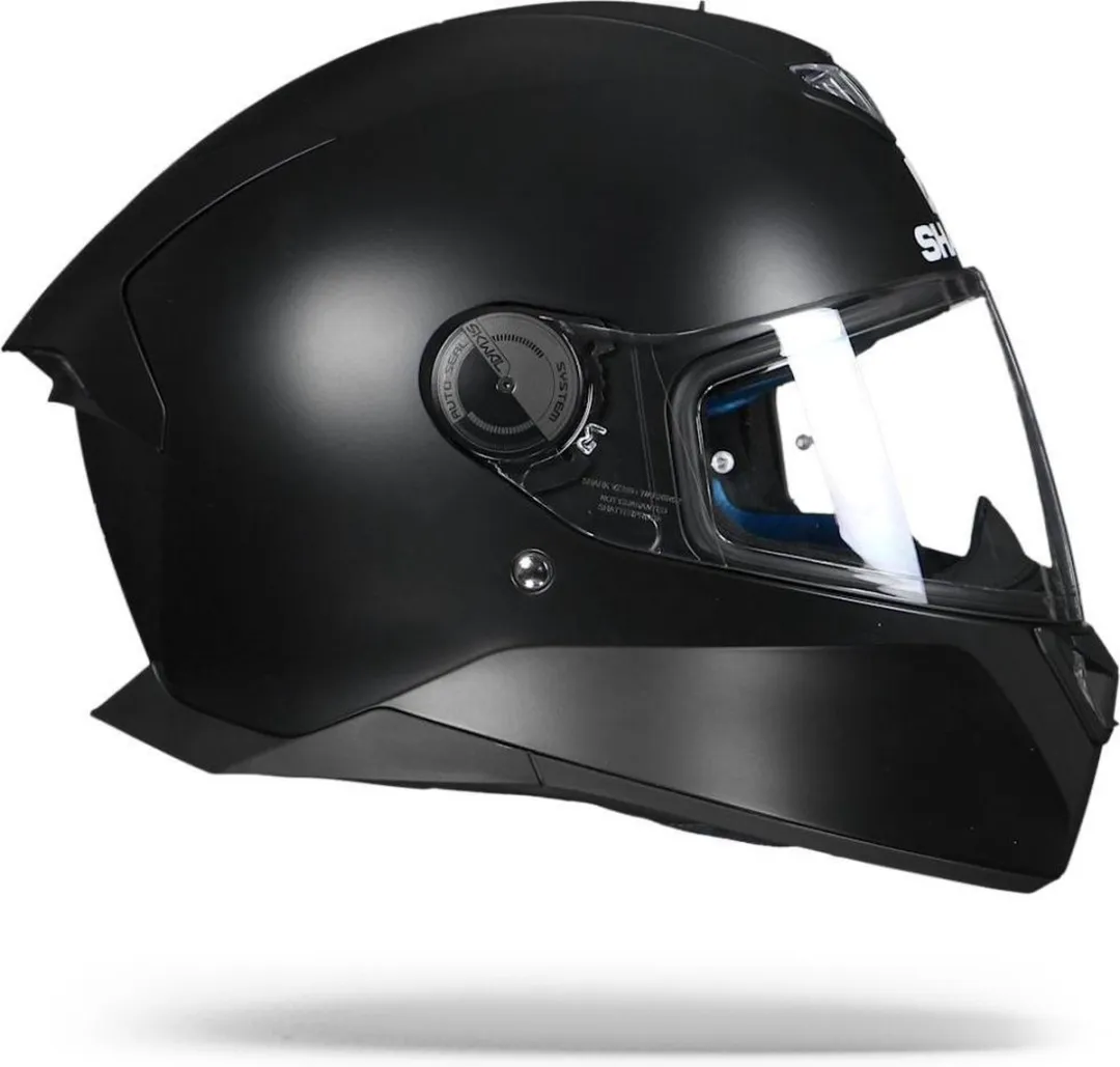 Shark Skwal 2.2 Blank Motorhelm - XS - Mat Zwart - afbeelding 6 van 6