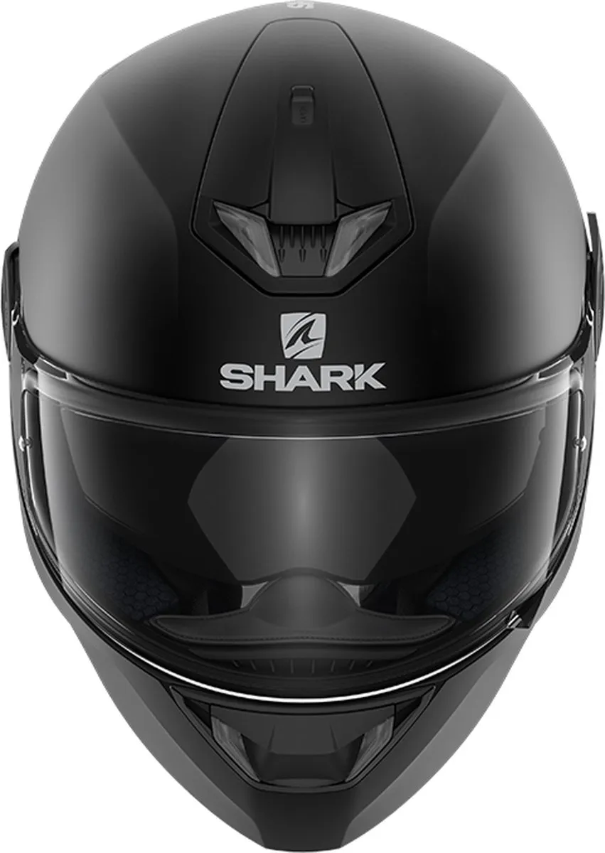 Shark Skwal 2.2 Blank Motorhelm - XS - Mat Zwart
