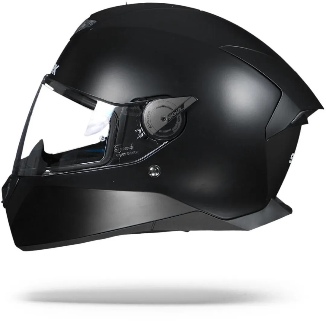 Shark Skwal 2.2 Blank Motorhelm - XS - Mat Zwart