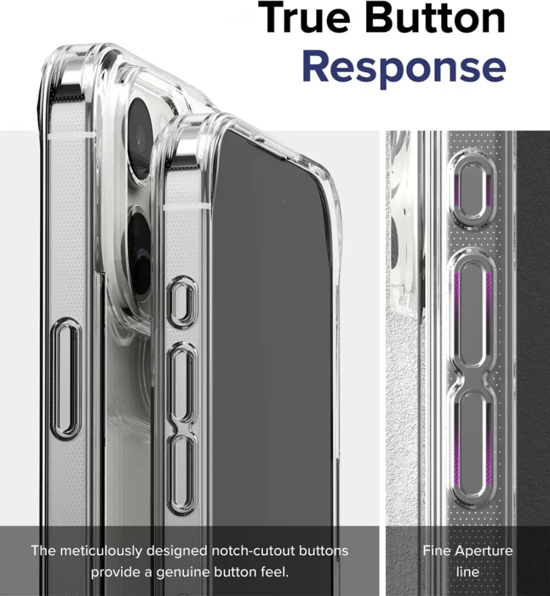Ringke Fusion Matte Transparant Hoesje iPhone 15 Pro Max - afbeelding 6 van 6