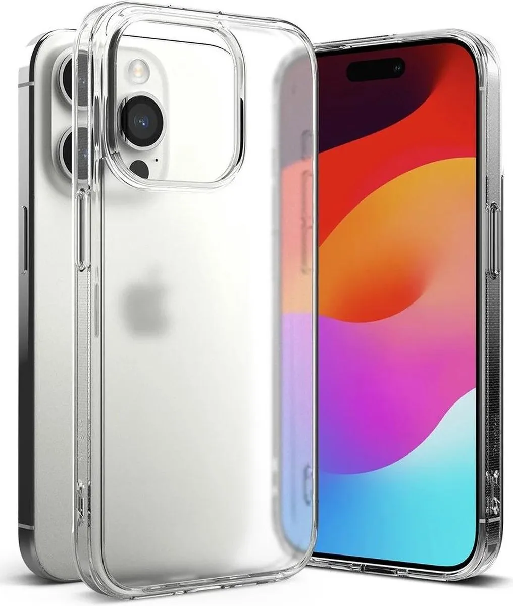 Ringke Fusion Matte Transparant Hoesje iPhone 15 Pro Max