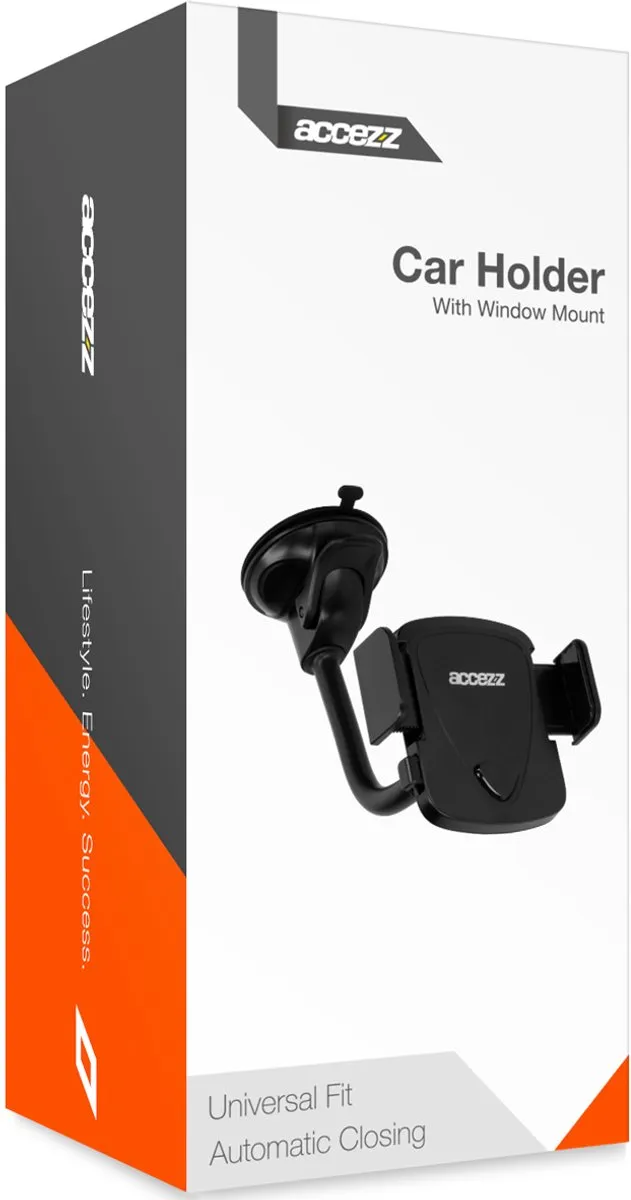 Accezz Telefoonhouder Auto Zuignap SH00041235 - 7 Inch - Zwart